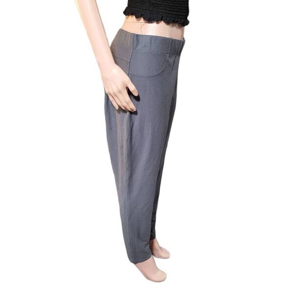 Pulp high-waist gray pull-on elastic waist pants XL - Picture 3 of 6
